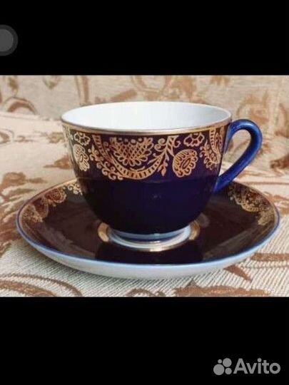 Чайная пара лфз синие