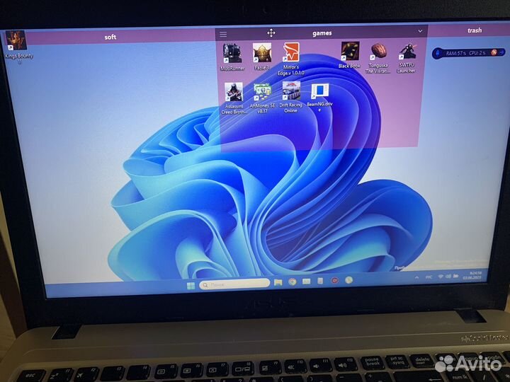 Ноутбук asus
