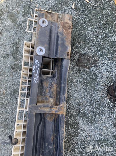 Деу нексия усилитель заднего бампера