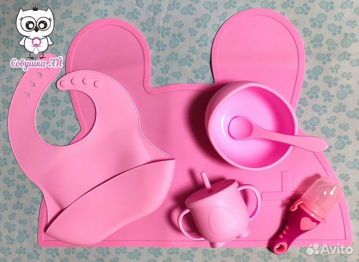 Нагрудники из пищевого силикона Новые