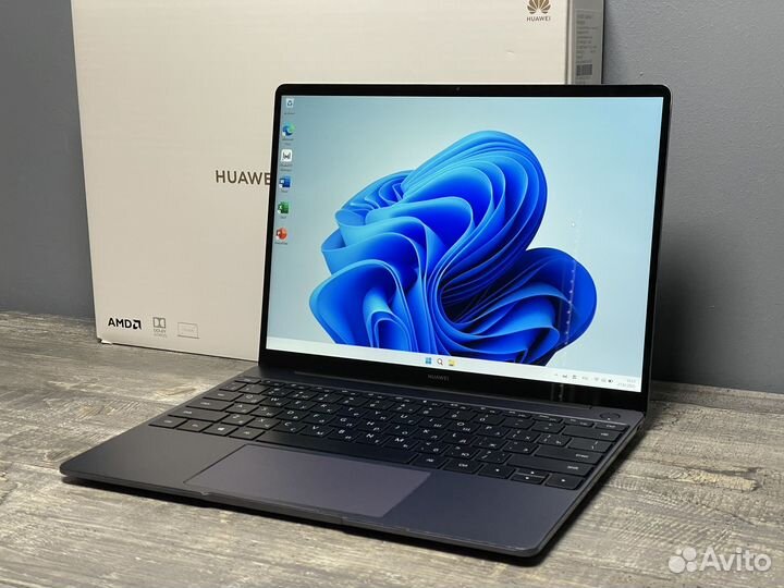 Ноутбук с 2К экраном Huawei Ryzen 5 3500U 16/512