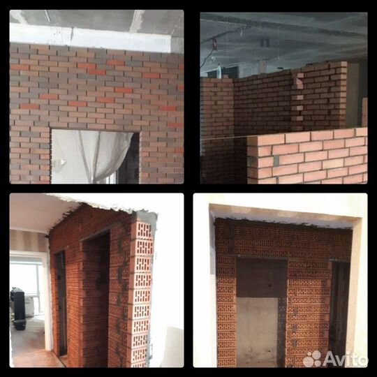 Демонтаж. Кирпичная кладка