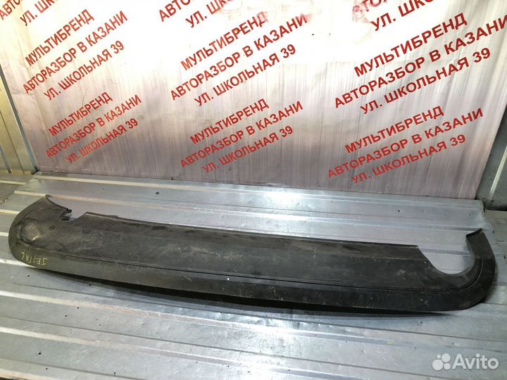 Юбка заднего бампера Fiat Linea