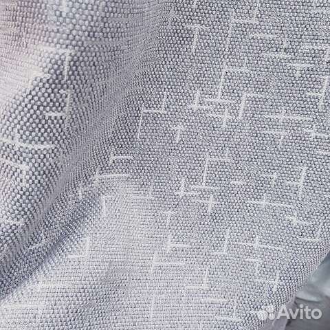 Шторы готовые, рогожка штрих