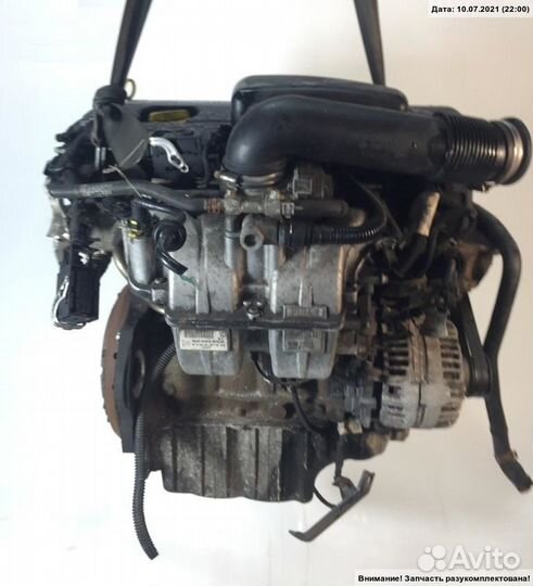 Контрактный Двигатель Opel Astra H G 1.6