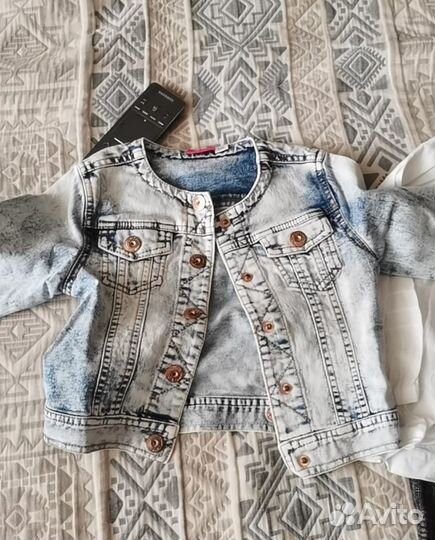 Вещи пакетом на девочку 110 116