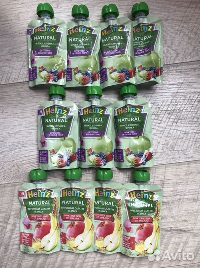 Фруктовое пюре Heinz