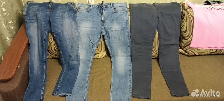 Джинсы мужские, брюки мужские