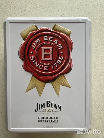 Коробка из под виски Jim Beam