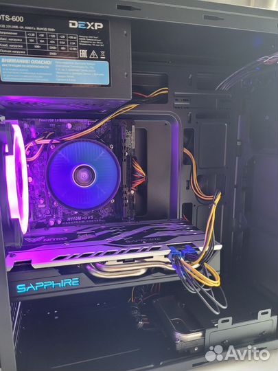 Компьютер intel core i5/RX 580 8gb