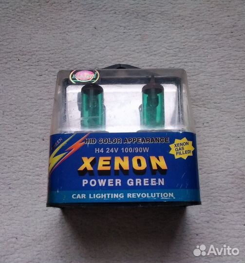 Лампа автомобильная Xenon H4 24v 100/90w