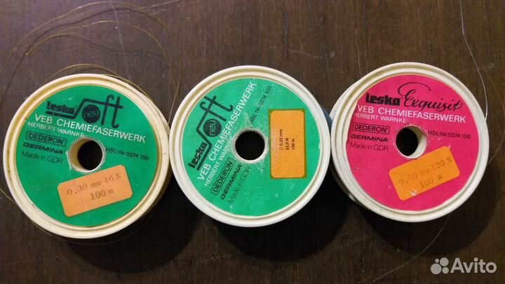 Рыболовные снасти из СССР