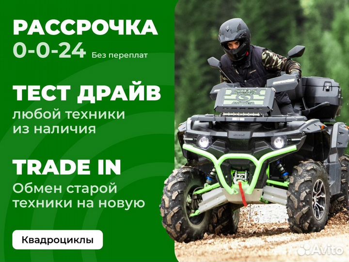 Квадроцикл Motoland Wild Track X 200 PRO металлик