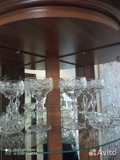 Хрустальная посуда СССР