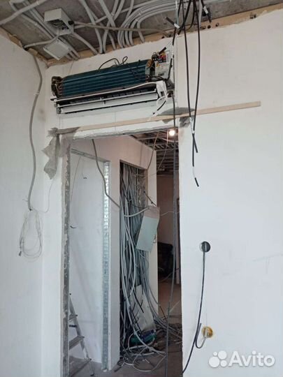 Установка кондиционеров и системы вентиляции