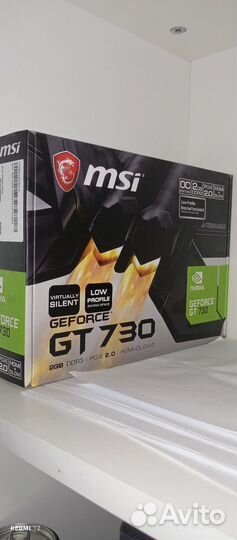 Видеокарта gt730 msi