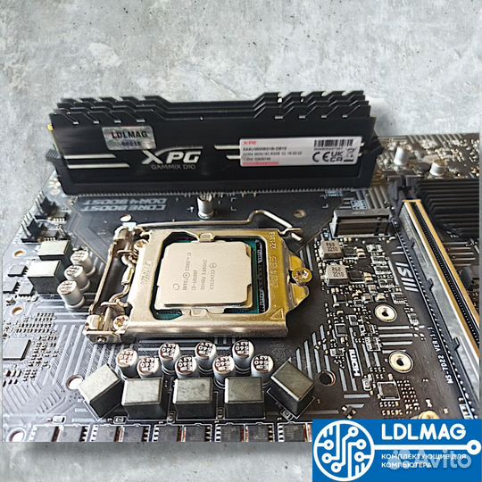 Комплект MSI H510+Core i3 10100f+DDR4 16GB