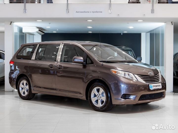 Toyota Sienna 2.7 AT, 2012, 155 292 км