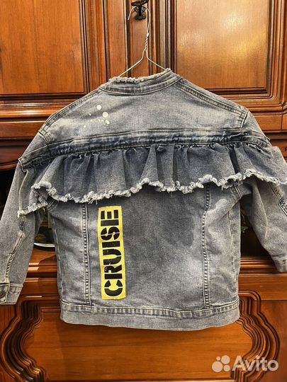 Джинсовая куртка детская