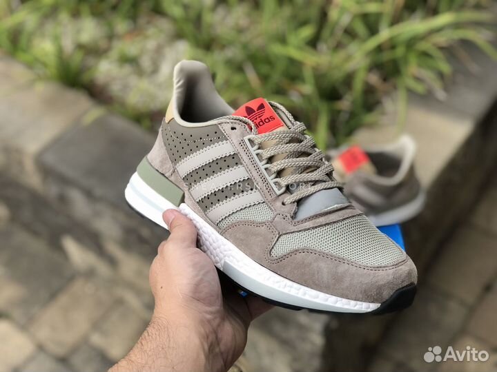 Кроссовки Adidas ZX 500 RM Sand Brown