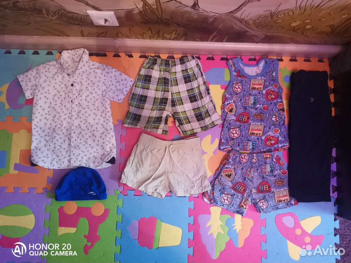 Вещи пакетом на мальчика 4-6 лет