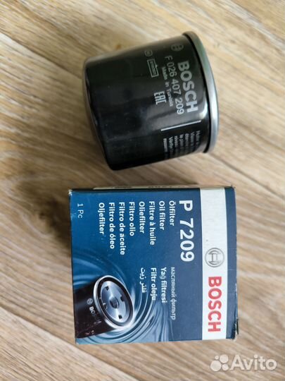 Фильтр масляный bosch F026407209