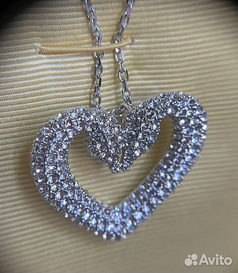 Новая Swarovski подвеска сердце оригинал