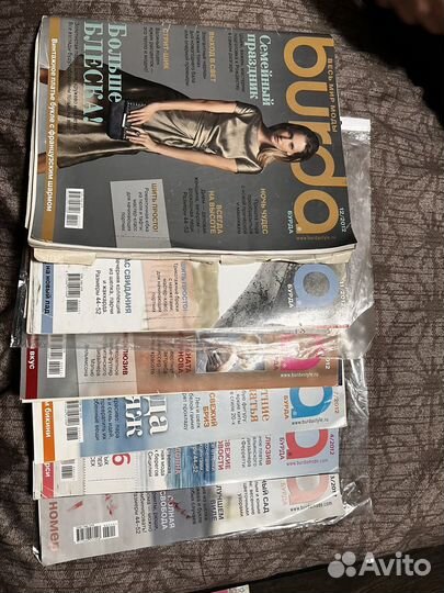 Журналы Burda бурда 2012 3-12