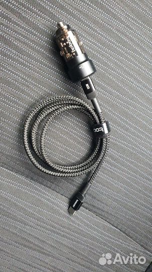 Быстрая зарядка 75W автомобильная для телефона