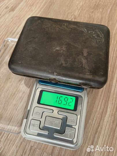 Портсигар серебряный СССР