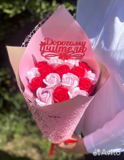 Цветы из мыла