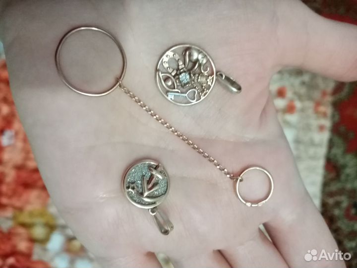 Подвески серебряные
