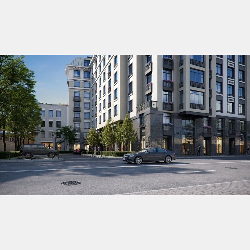 3-к. квартира, 96,8 м², 4/9 эт.