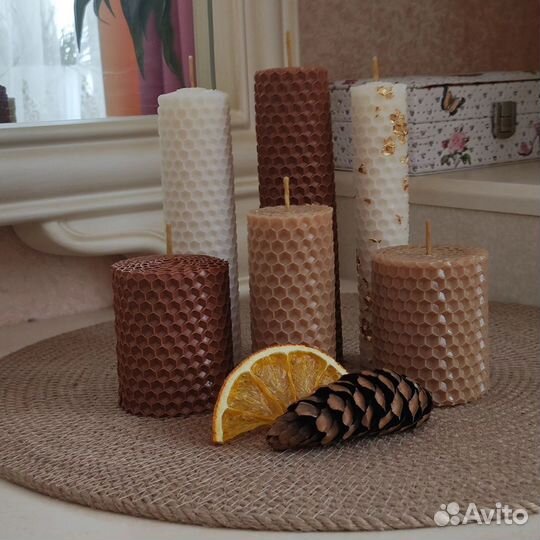 Свечи из вощины