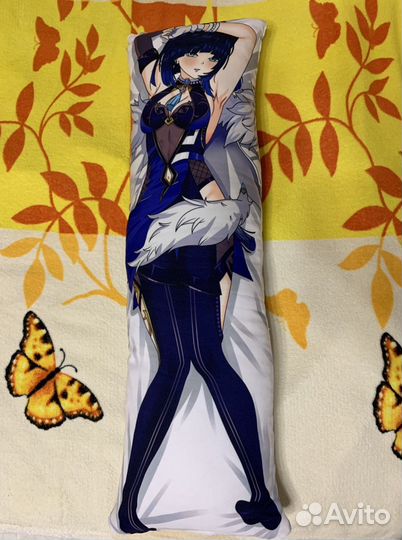 Дакимакура Е Лань (Yelan) Геншин Импакт (Genshin)