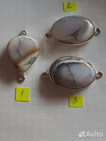 Коннекторы с натуральными камнями