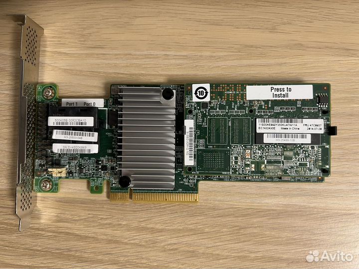LSI 9364-8i SAS 3108 +cache card 1Gb