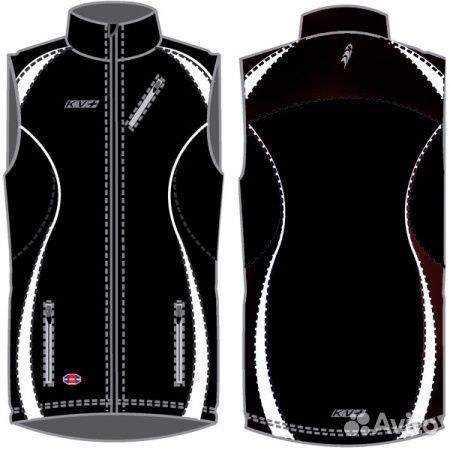 Жилет разминочный KV+ Cross р.XS