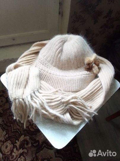 Мужские и женские теплые шапки, есть новые