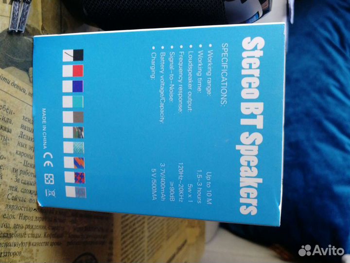 Колонка портативная, радио