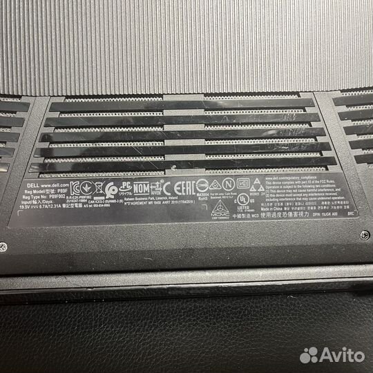 Игровой ноутбук dell G3 3500