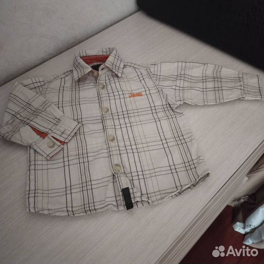 Рубашка на мальчика 68