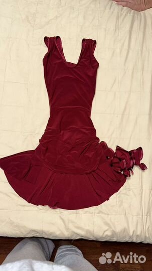 Платье тренировочное латина