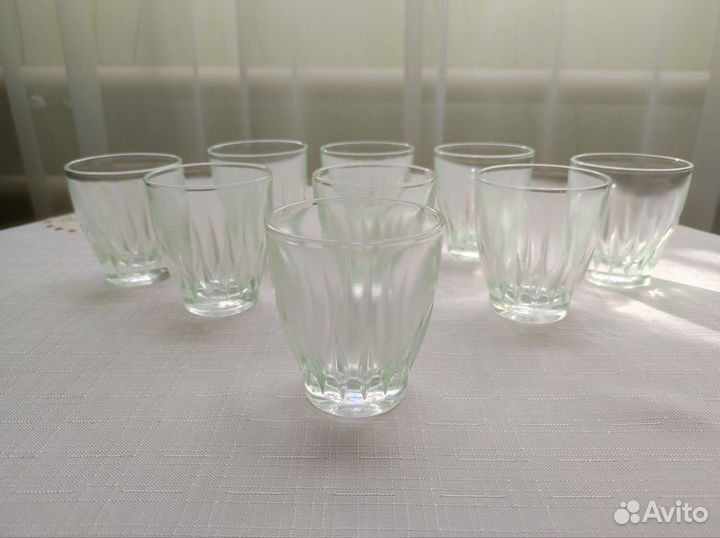 Рюмки, стопки, гранёные стаканы СССР