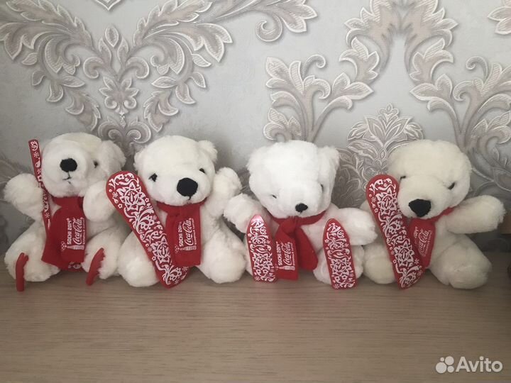 Плюшевый медведь сочи 2014 кока колла