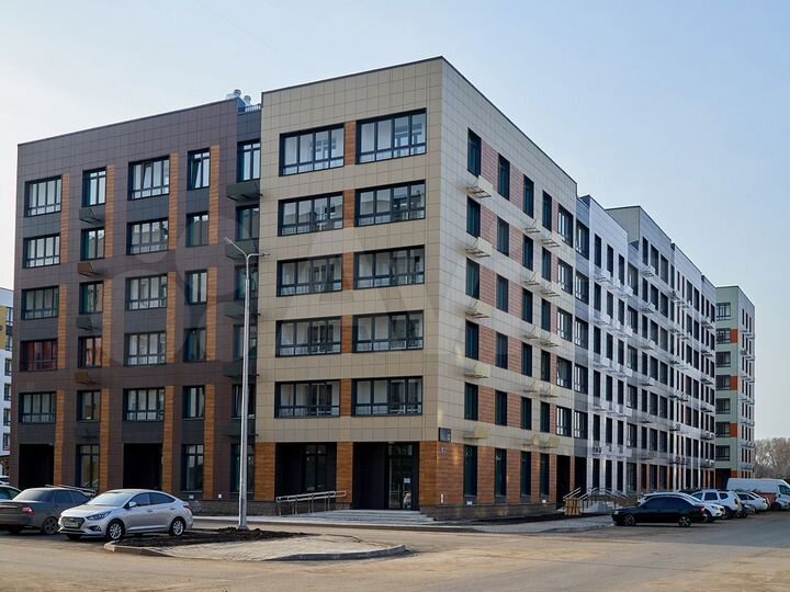 3-к. квартира, 84,9 м², 1/6 эт.