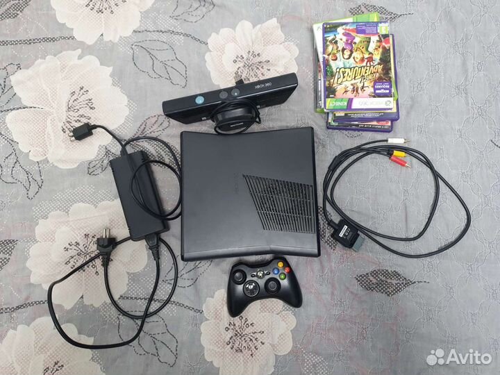 Xbox 360+ kinect + игры