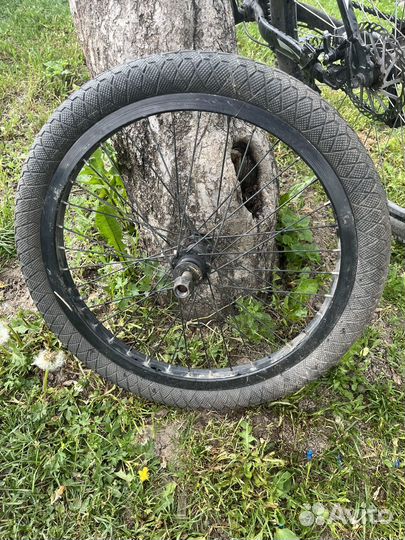 Переднее колесо на бмх
