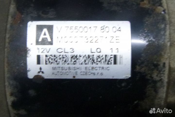 Пежо, Ситроен стартер 1,6 бензин