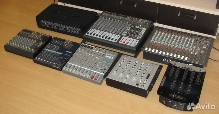 Микшерные пульты микшер Yamaha Behringer Alto Kase